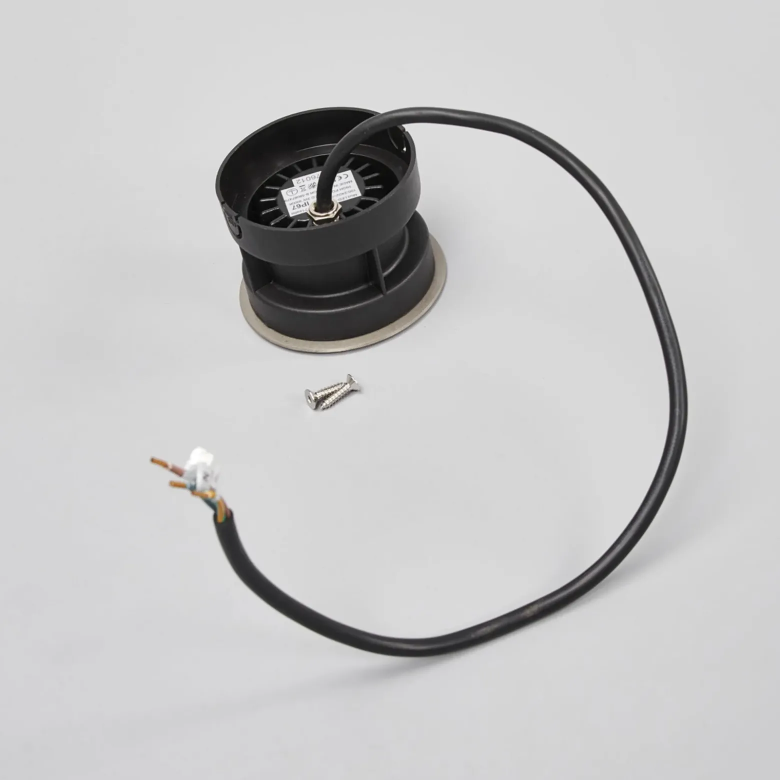 Acero inoxidable - moderna lámpara de suelo LED empotrable LED-18