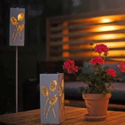 Albaleaf Lámpara LED solar, 2 usos posibles