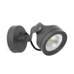 Alfa - foco de pared LED exterior inclinable, IP65