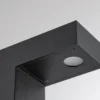 Aliar bolardo luminoso LED negro