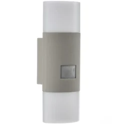 Aplicación LED para exterior STEINEL L 910 S, color plateado