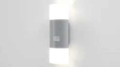 Aplicación LED para exterior STEINEL L 910 S, color plateado