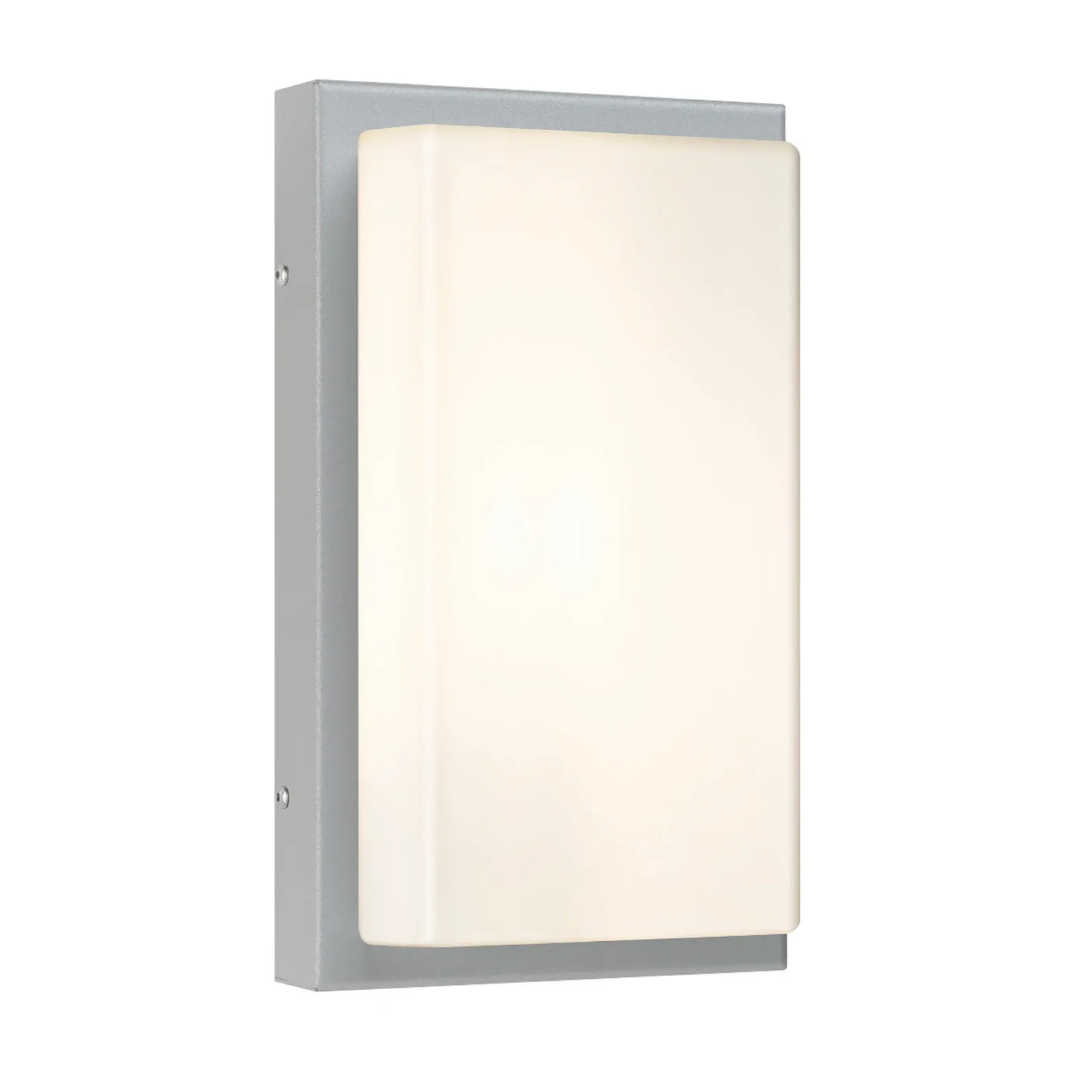 Aplicación para exterior con sensor 059, acero inoxidable, cristal opalino, 29