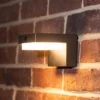 Apliqué de pared LED recargable 800104, antracita, IP44, sensor