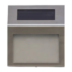 Aplique con número de casa solar LED Wally