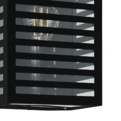 Aplique de exterior Alamonte 3, negro
