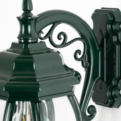 Aplique de exterior Andrew farol colgante, verde