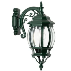 Aplique de exterior Andrew farol colgante, verde