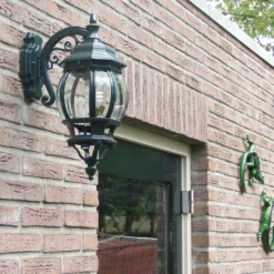Aplique de exterior Andrew farol colgante, verde