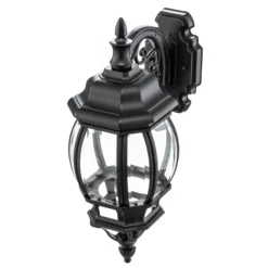 Aplique de exterior Andrew farol colgante, negro