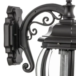 Aplique de exterior Andrew farol colgante, negro