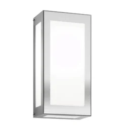 Aplique de exterior Aqua Rain, acero inoxidable
