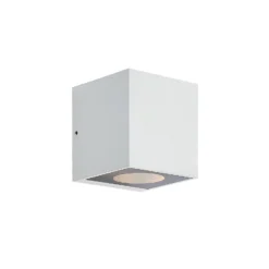 Aplique de exterior Arcchio Tassnim, 2 luces, blanca, GX53