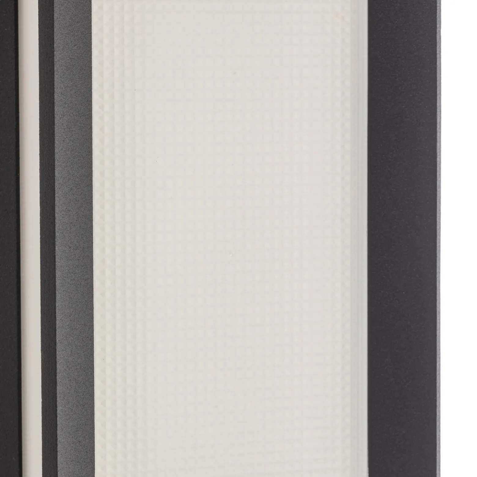 Aplique de exterior Bega 22733 E27, grafito, aluminio fundido, cristal
