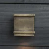 Aplique de exterior Borgo en Bronz