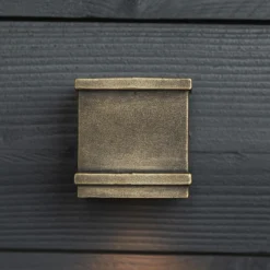 Aplique de exterior Borgo en Bronz