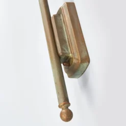 Aplique de exterior Casale, altura 60cm, latón envejecido