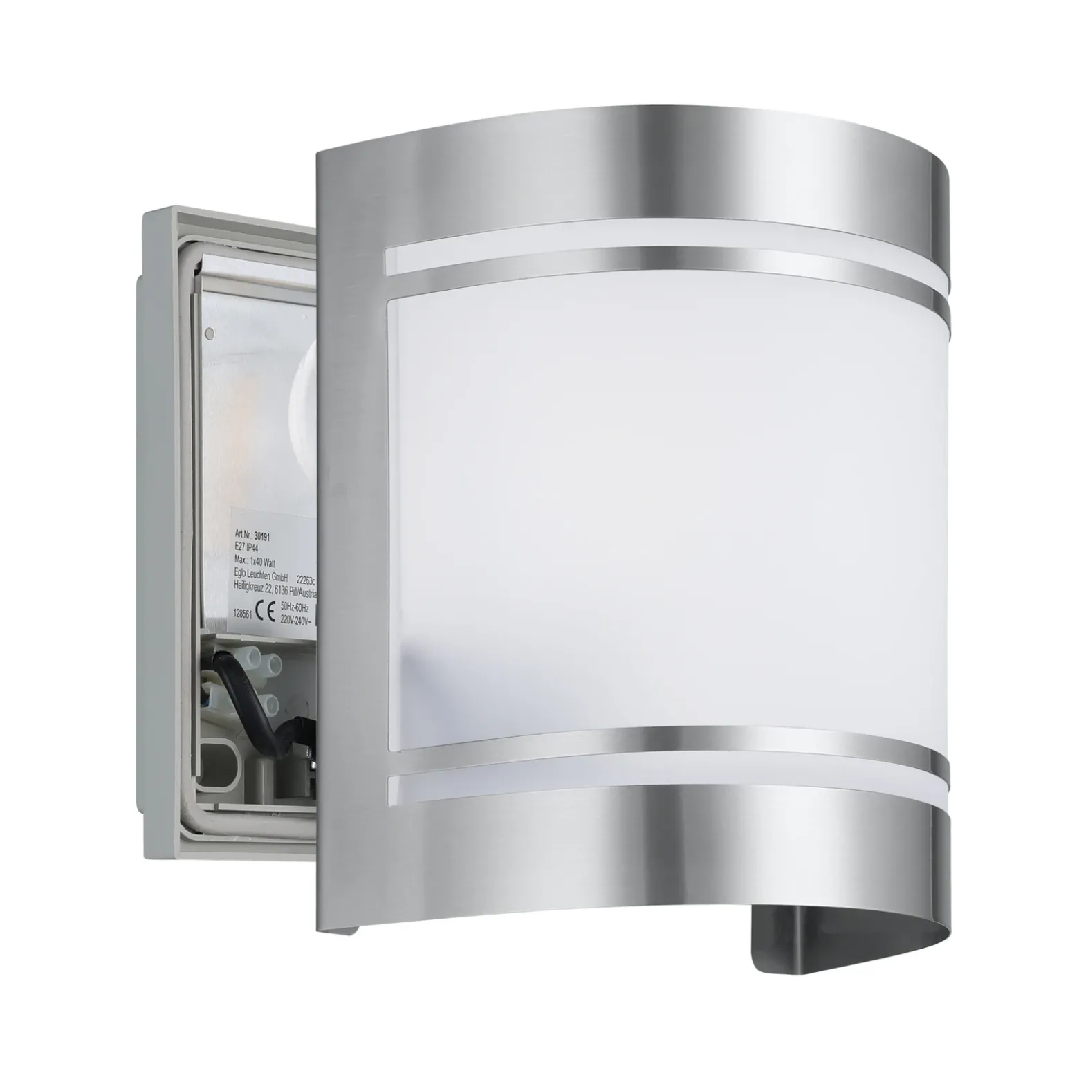 Aplique de exterior Cerno, acero inoxidable