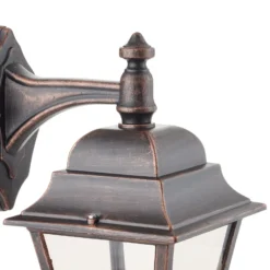 Aplique de exterior color cobre Toulouse, colgante