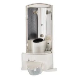 Aplique de exterior con sensor STEINEL L 12 S, color plata