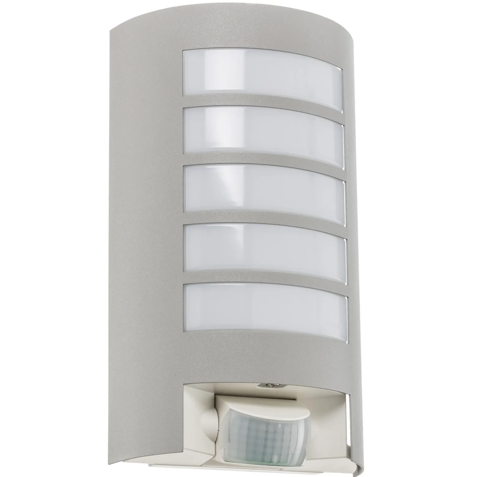 Aplique de exterior con sensor STEINEL L 12 S, color plata