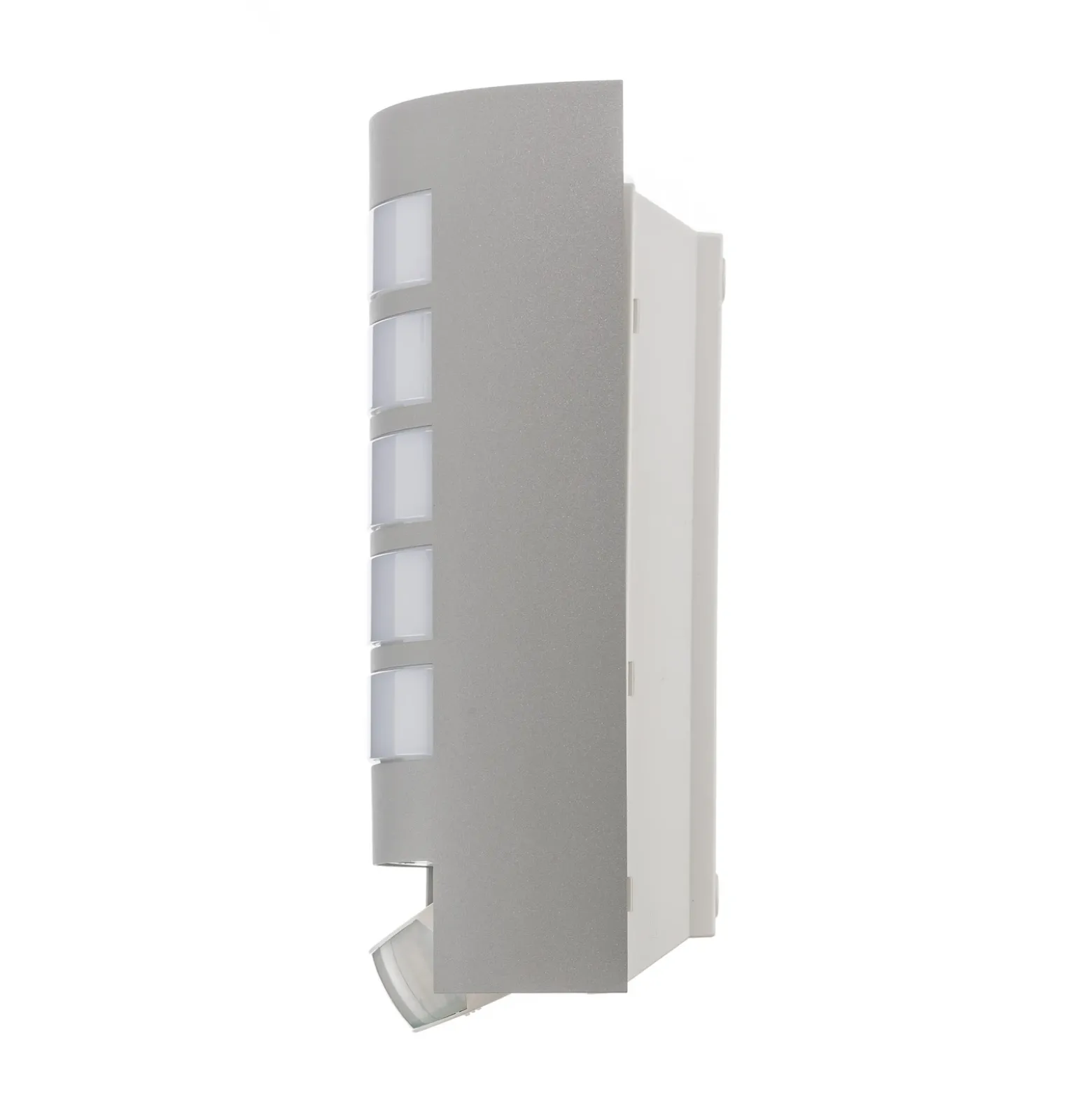 Aplique de exterior con sensor STEINEL L 12 S, color plata