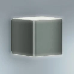 Aplique de exterior con sensor inteligente STEINEL L 840 SC, color antracita