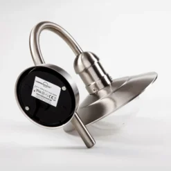 Aplique de exterior Damion de Lindby, 30 cm, acero inoxidable, E27, IP44