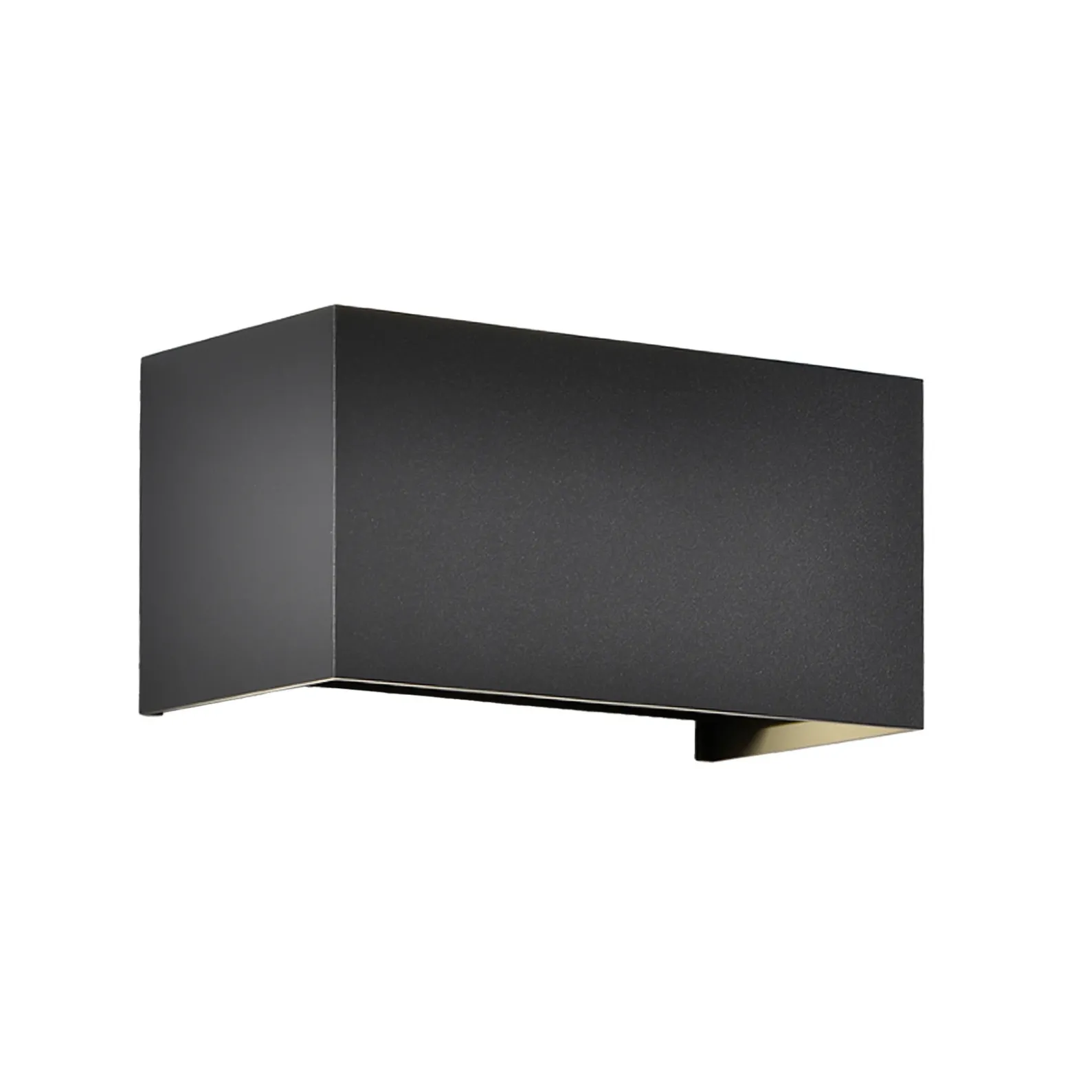 Aplique de exterior Davos doble, gris, atenuable, aluminio