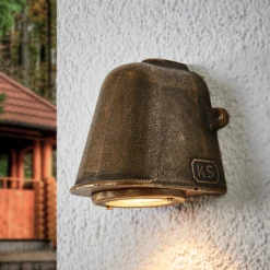 Aplique de exterior de color bronce OFFSHORE
