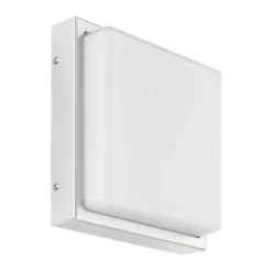 Aplique de exterior 046, detector de movimiento, acero inoxidable