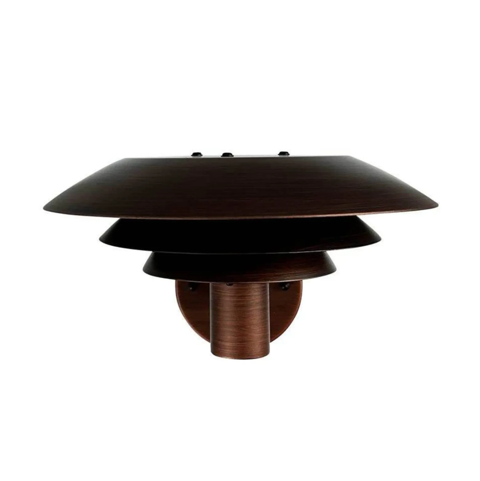 Aplique de exterior Dyberg Larsen DL25, color cobre