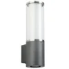 Aplique de exterior Elettra con downlight