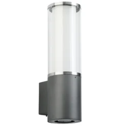 Aplique de exterior Elettra con downlight