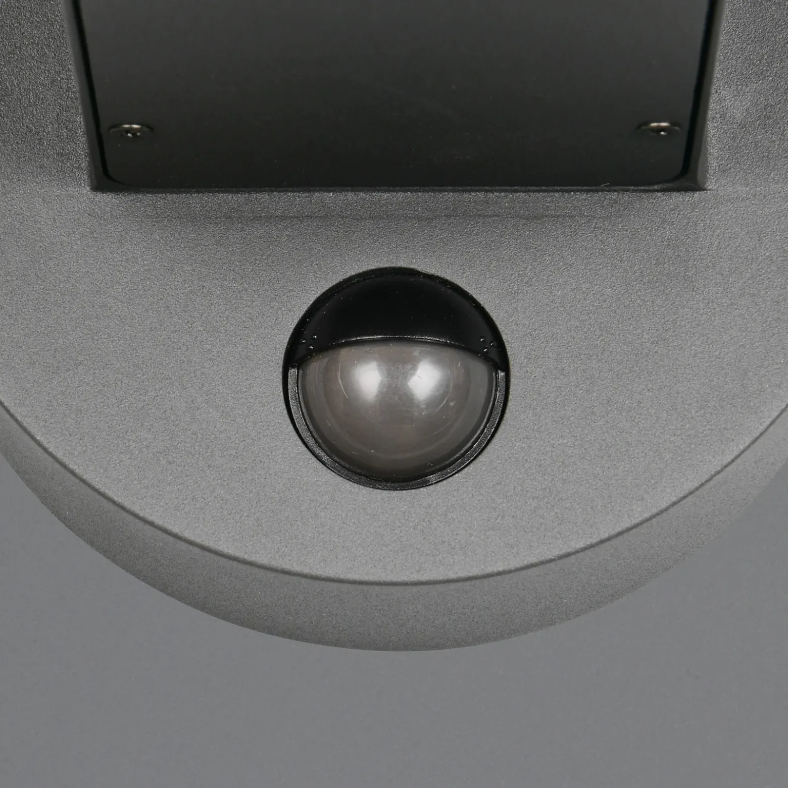 Aplique de exterior Fraser Sensor gris/aspecto hormigón, aluminio IP54 E27