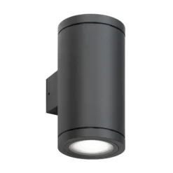 Aplique de exterior 5165, grafito, aluminio, cristal, 2 x GU10