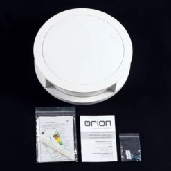 Aplique de exterior Henry, Ø 30cm blanco