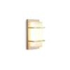Aplique de exterior Ice Cubic 3415, latón natural