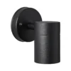 Aplique de exterior Jandy down, fijo, negro, metal, GU10