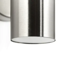 Aplique de exterior Jandy up/down color acero inoxidable, metal, GU10