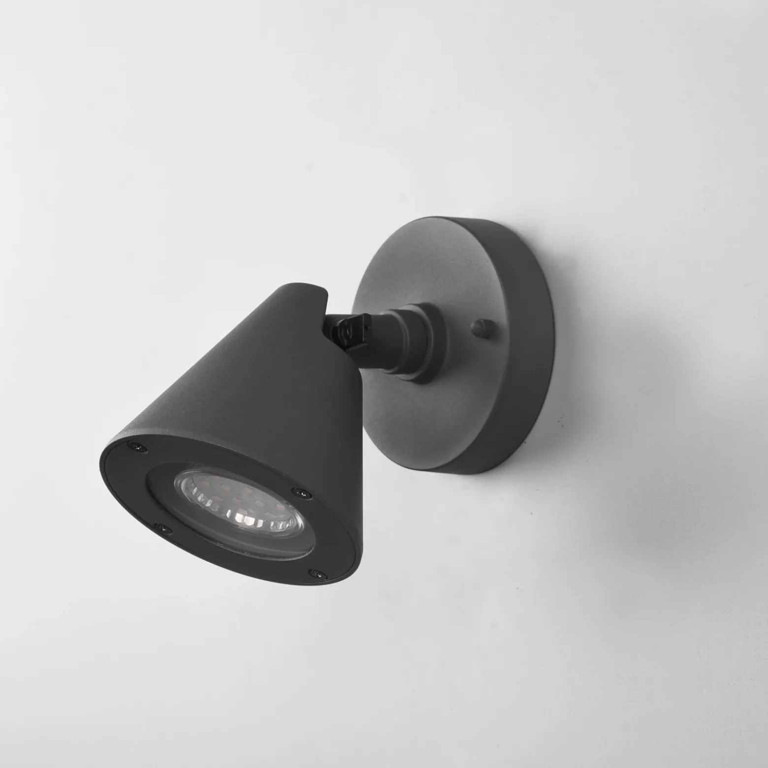 Aplique de exterior Kaveri de aluminio, antracita