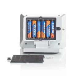 Aplique de exterior Kollig, sensor, funciona con pilas