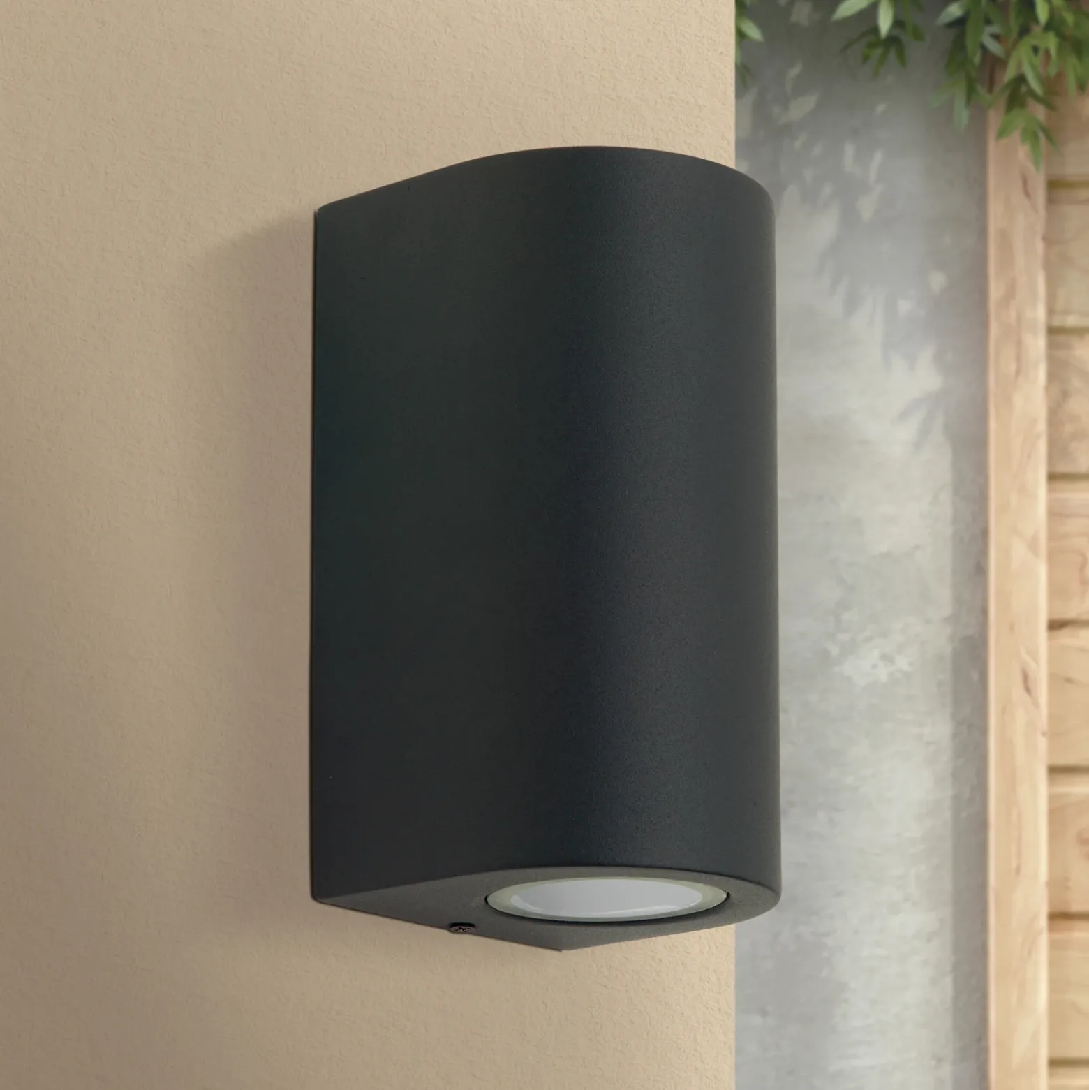 Aplique de exterior Laurenz, up- y downlight