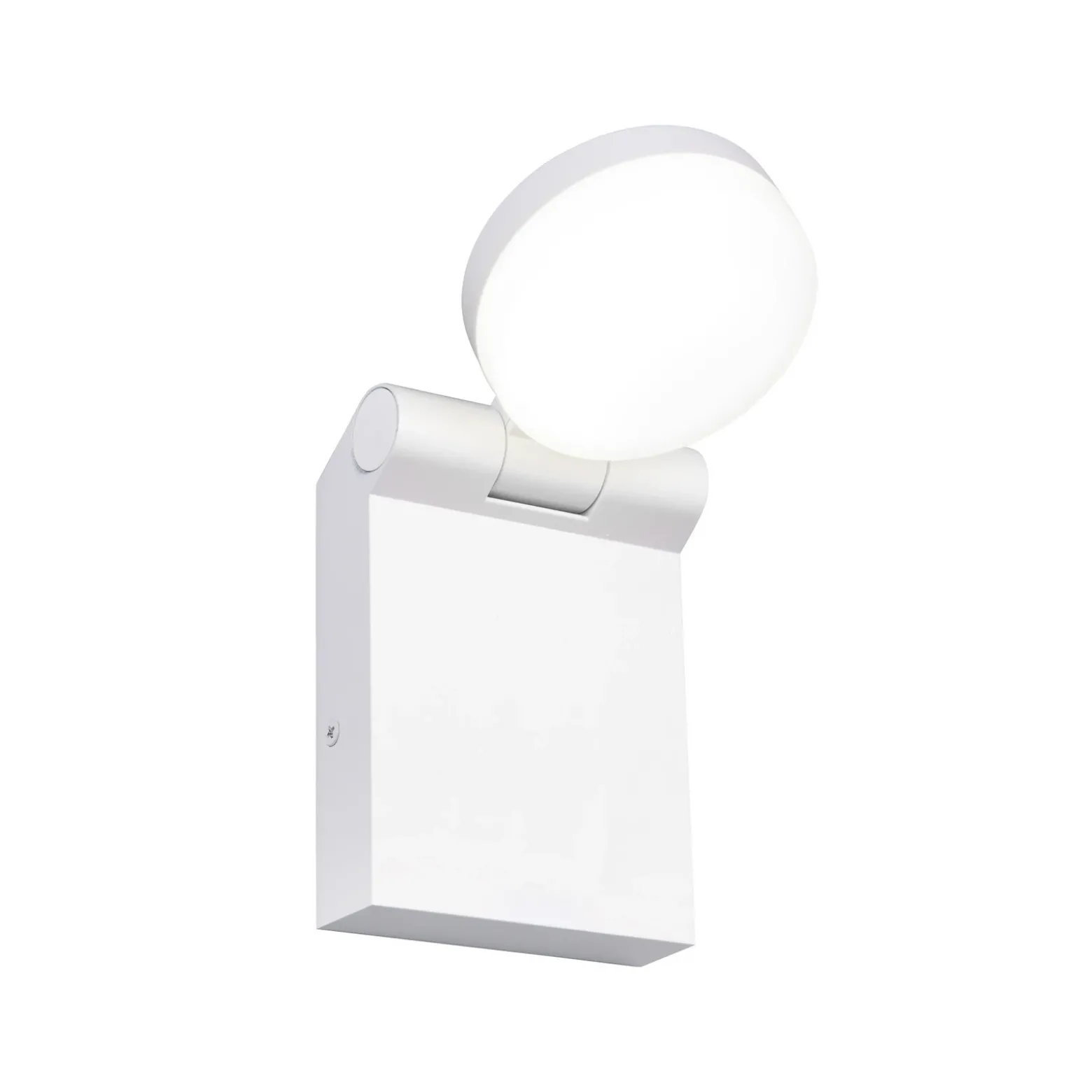 Aplique de exterior LED Adour, blanco mate, orientable, CCT, IP44