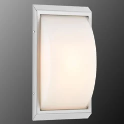Aplique de exterior LED 052, blanco