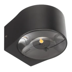 Aplique de exterior LED CMD 9029 con lentes de cristal