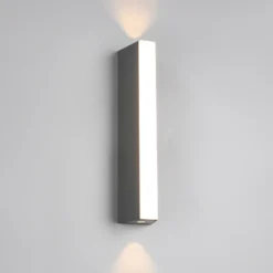 Aplique de exterior LED Marne, altura 30 cm, up y downlight