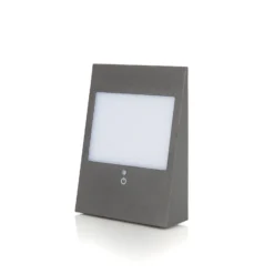 Aplique de exterior LED solar CMD 9019 con sensor