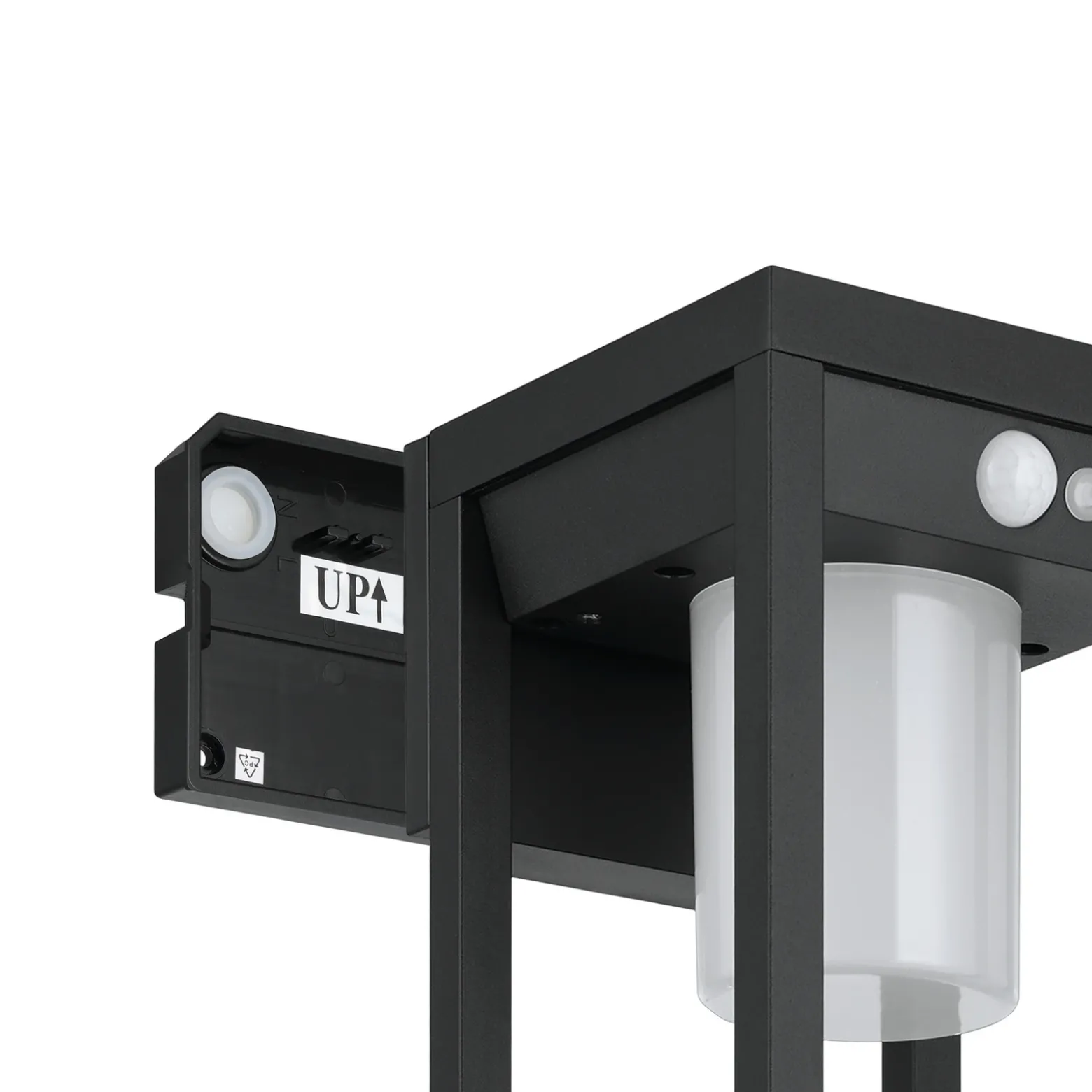 Aplique de exterior LED solar Martano con sensor