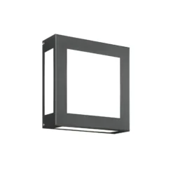 Aplique de exterior Legendo de forma cuadrada